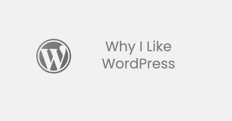 Why i like wordpress