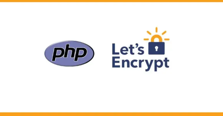 php and lets encrypt the web