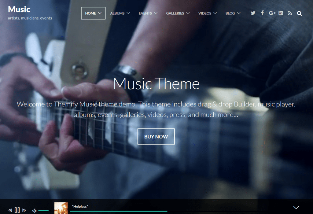 music theme