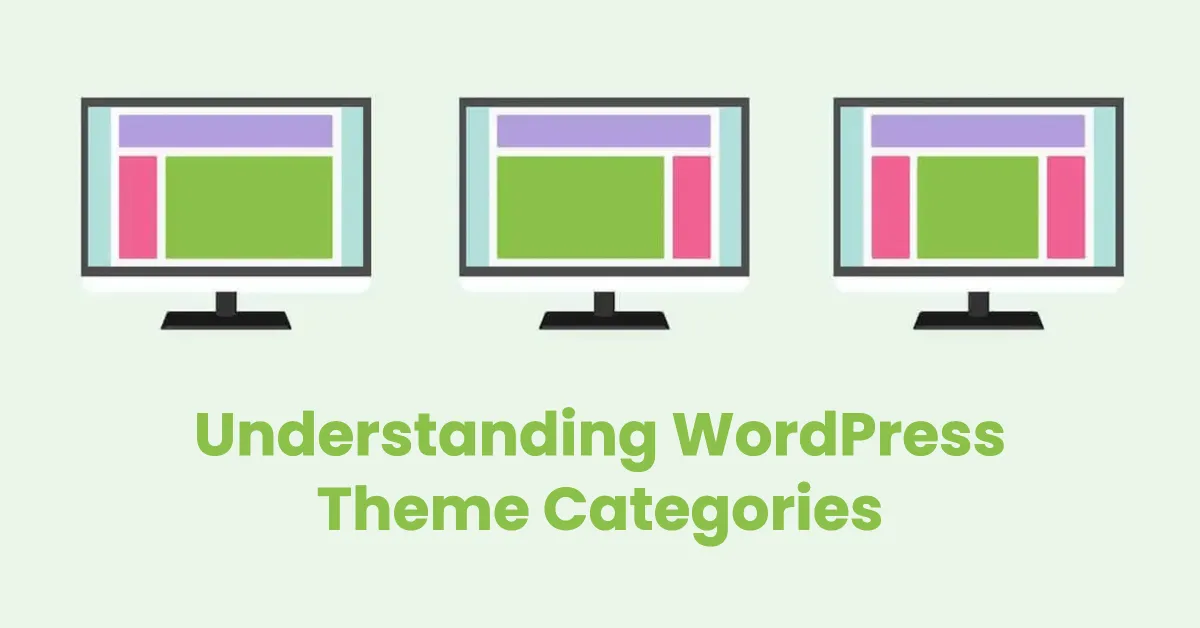 Understanding wordpress theme categories