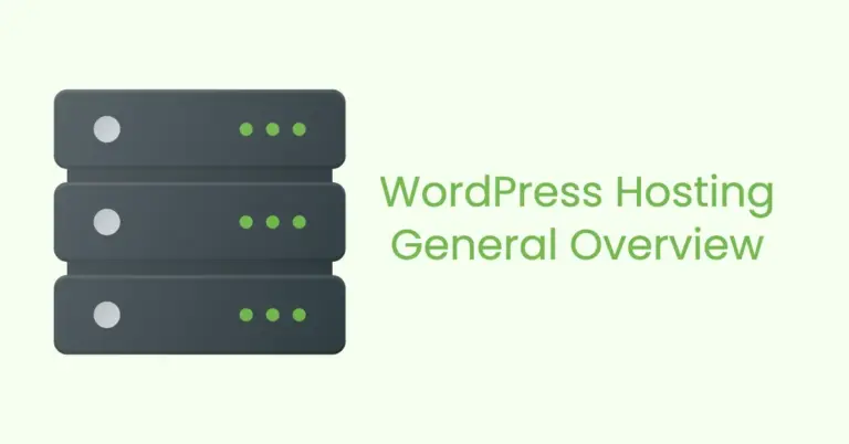 Wordpress hosting general overview