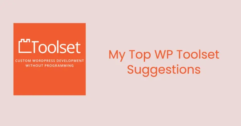 Top toolset suggestions