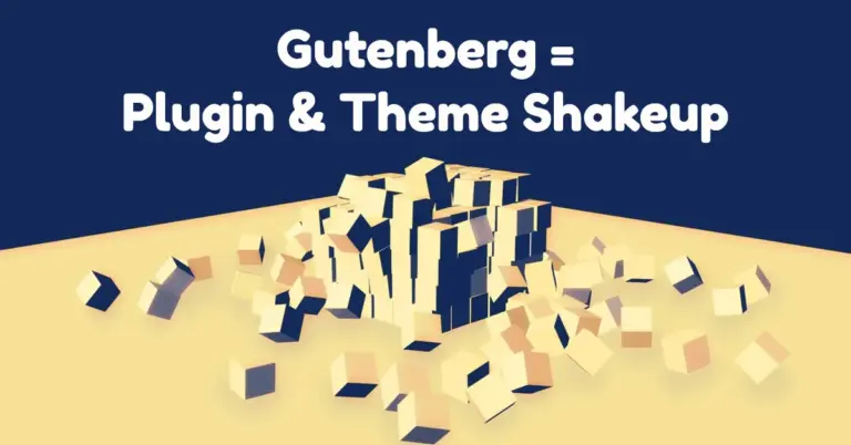 Gutenberg shakeup