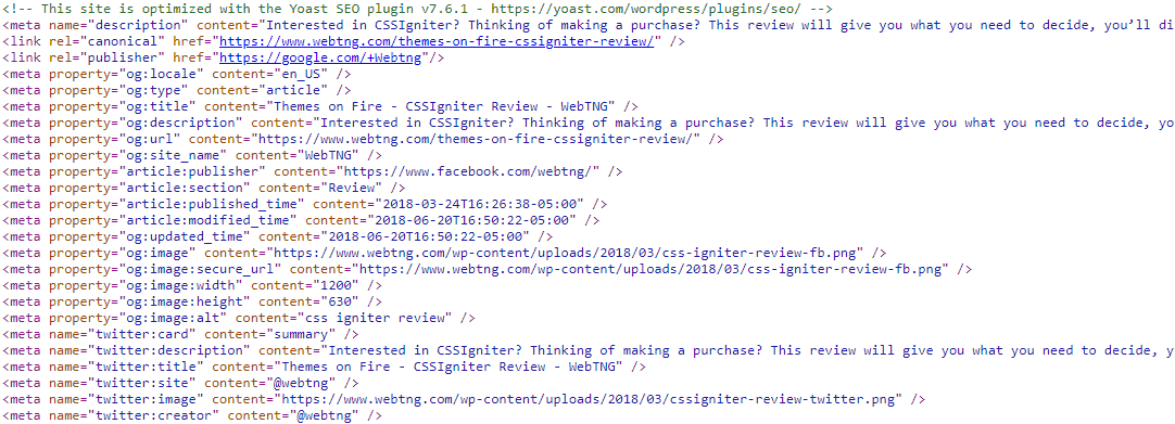 social share header tags