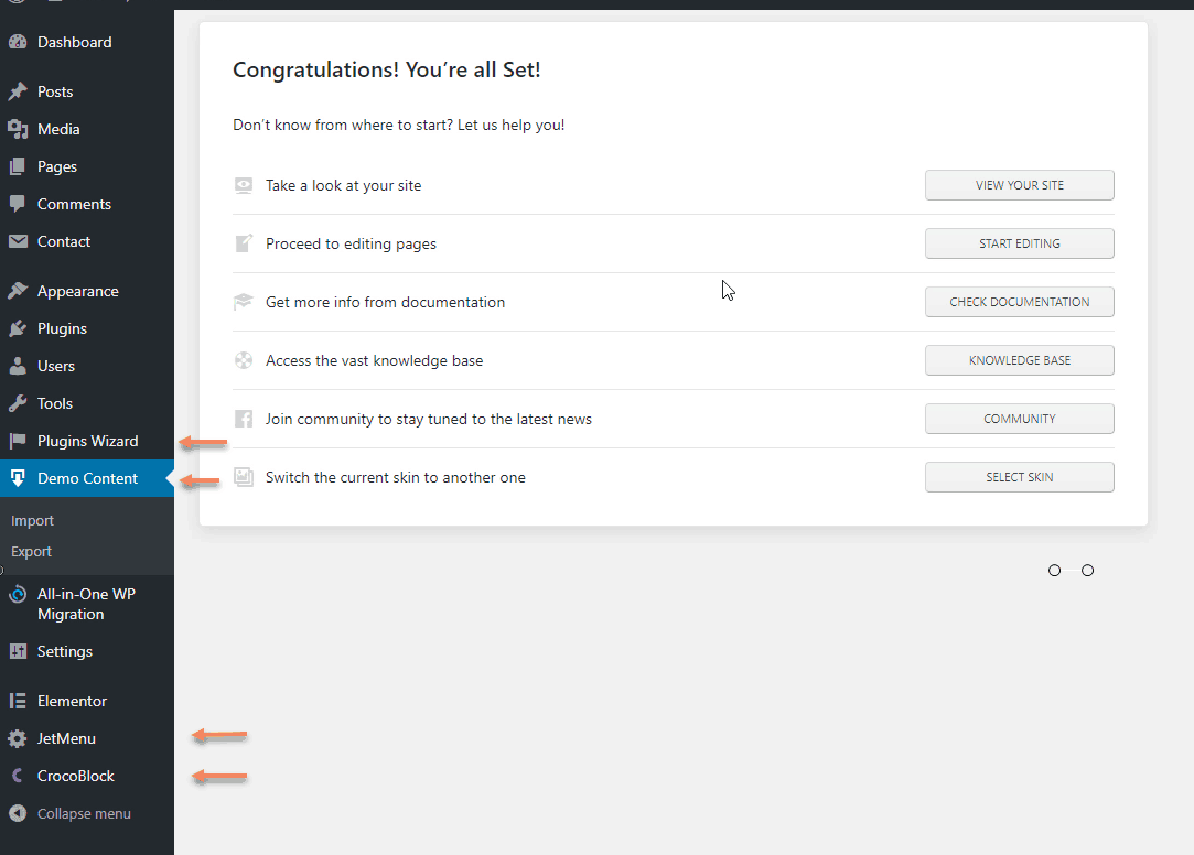 crocoblock after installation