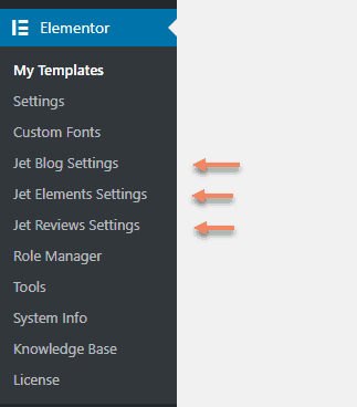 crocoblock more menu items