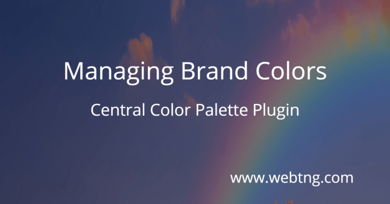 managing brand colors