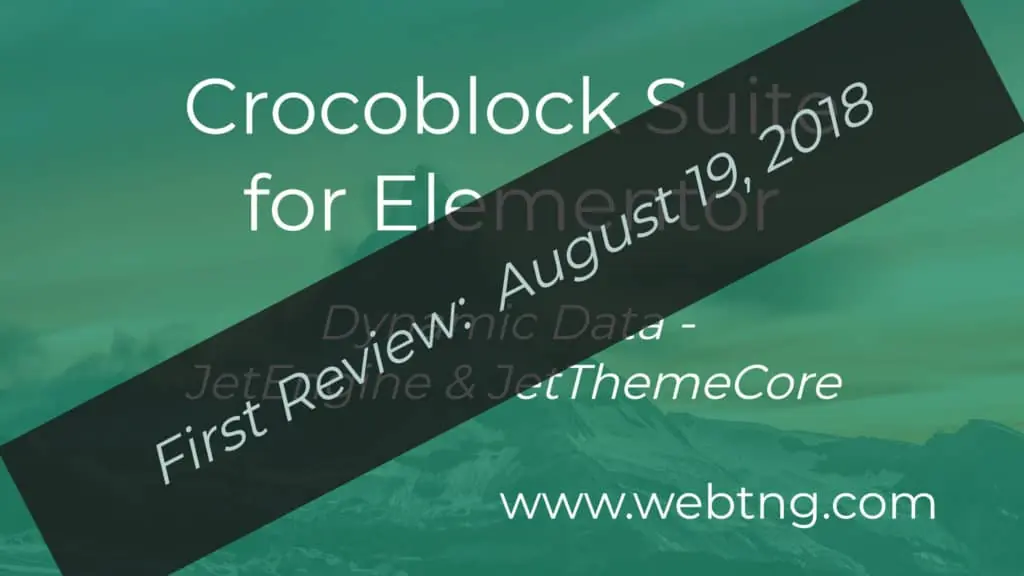 Crocoblock Suite for Elementor: Custom Post Types & Templates ...
