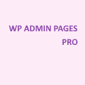 WP Admin Pages Pro