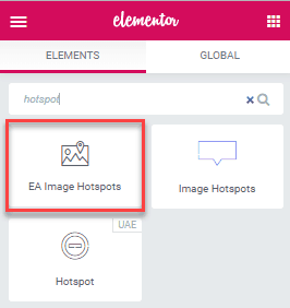essential addons hotspot widget