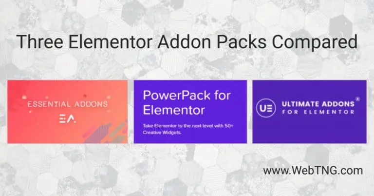 three elementor addon packs