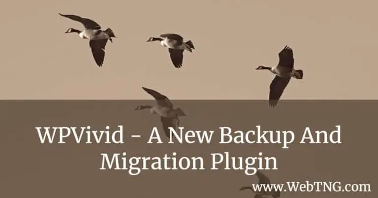 wpvivid backup and migration plugin