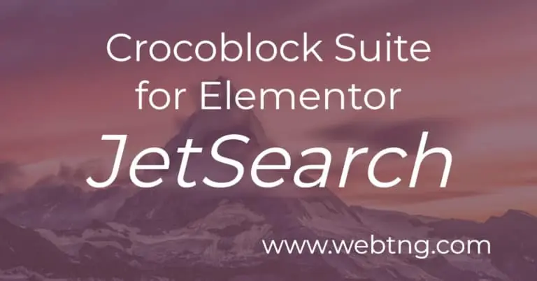crocoblock jetsearch