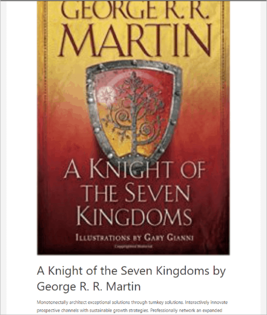 Default View Of Book Record On Front