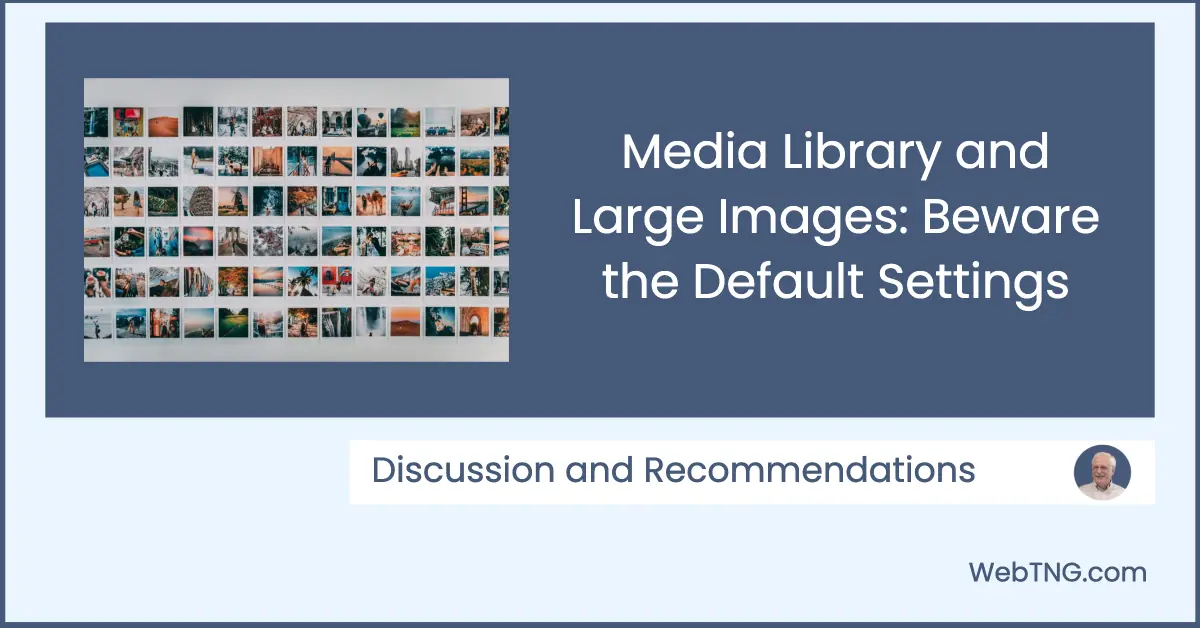 Media library settings