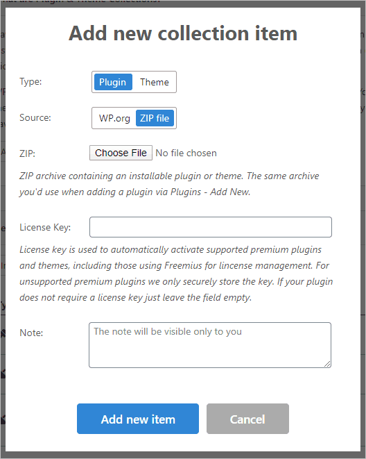 Wp Reset Pro Collections Add Item Zip File