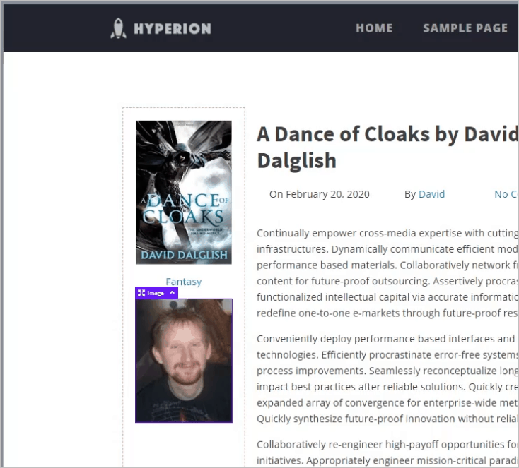 Authors Photo Added