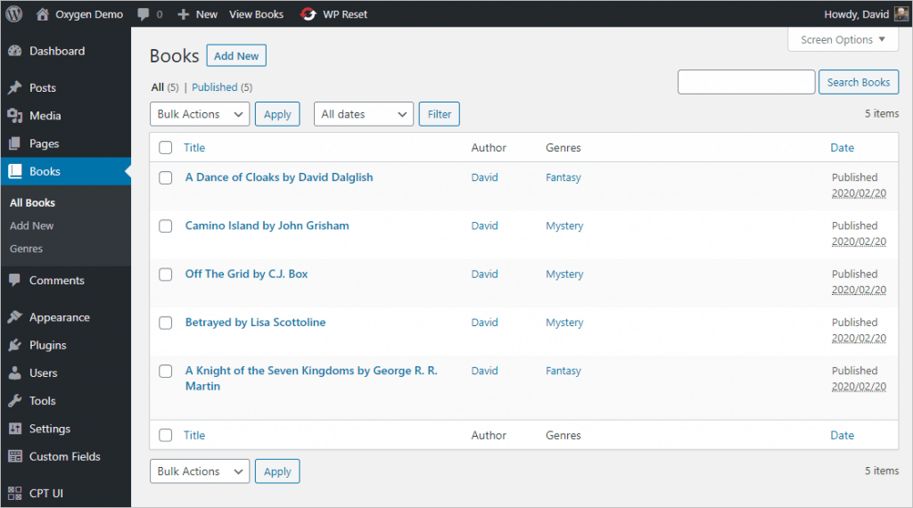 List Of Book Records