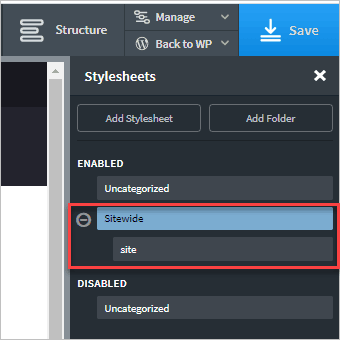Stylesheet Added