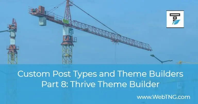 Thrive Theme Builder