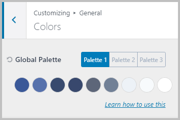 Webtng Color Palette