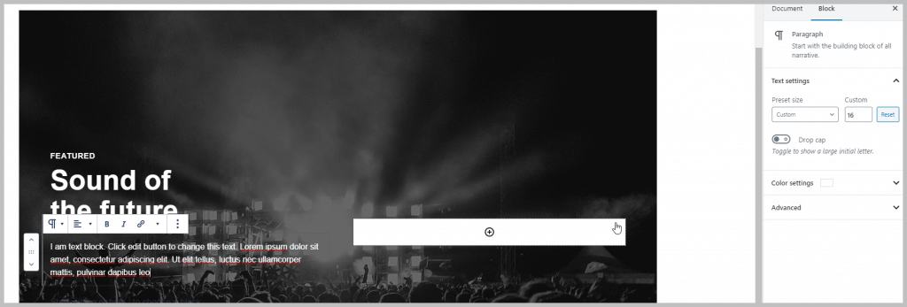 Challenge Text Block