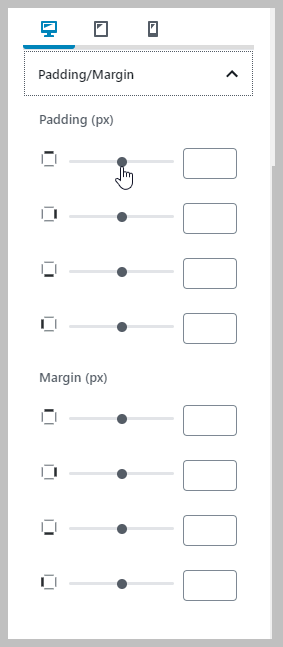 Columns Padding And Margins