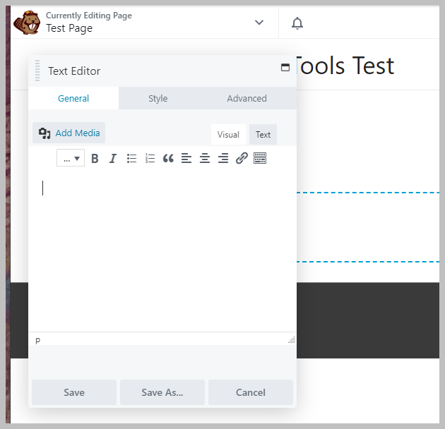 Beaver Builder Text Module