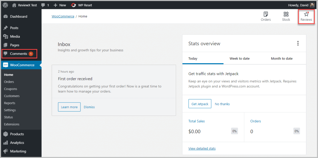 Woocommerce Review Ui