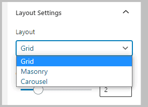 Kadence Layout Options