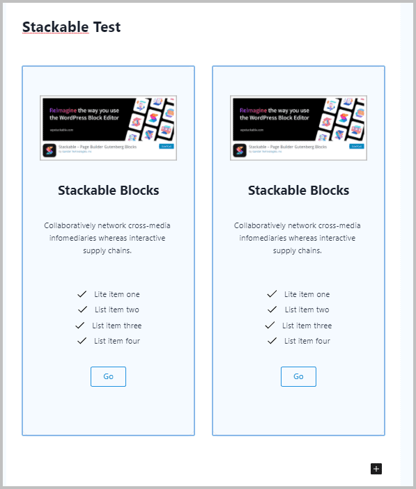 Stackable Final In Editor