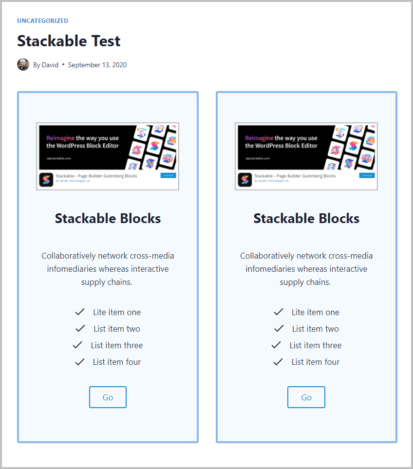 Stackable Final On Front