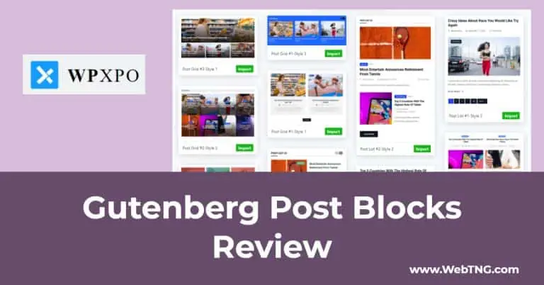 Gutenberg Post Blocks Review