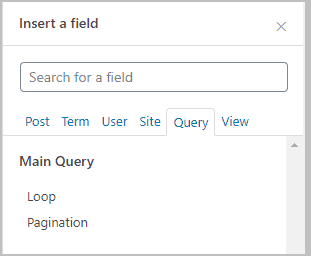 Mbv Query Tab