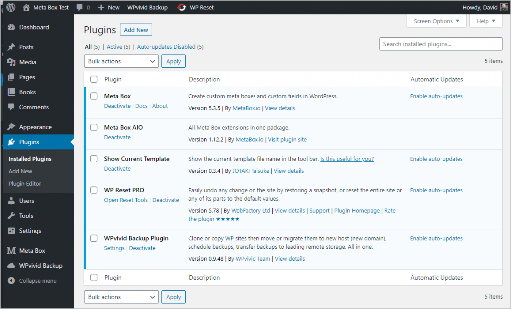 Mvb Installed Plugins