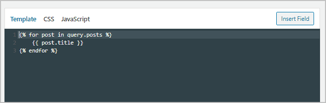 Query Loop With Title