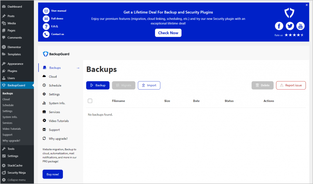 Quick Review of Backup Guard - WebTNG