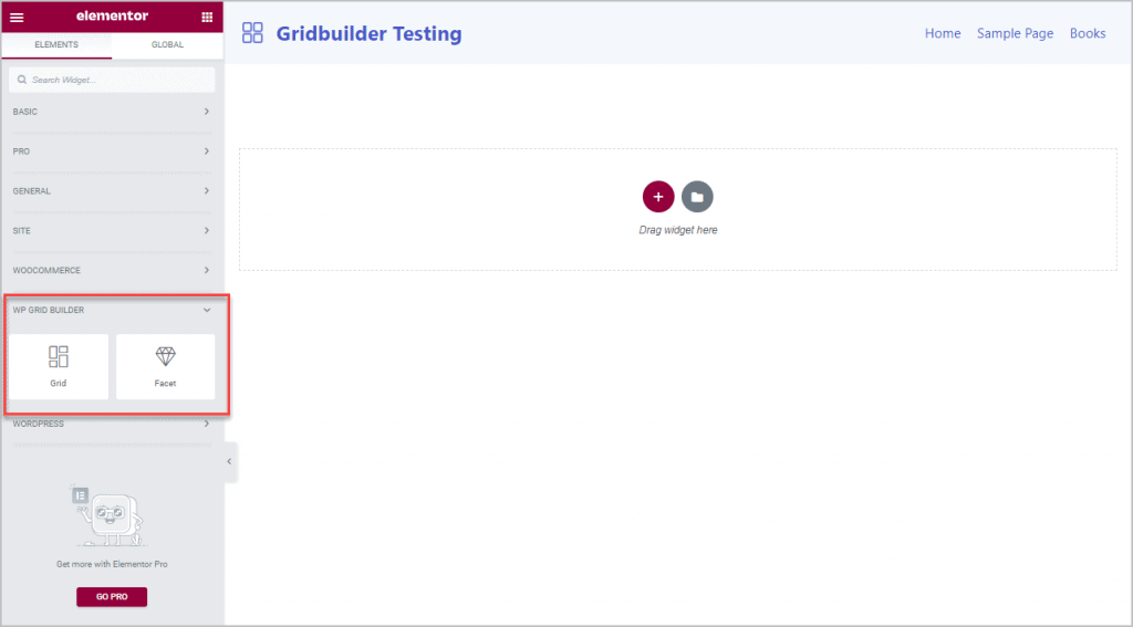 wp grid builder widgets