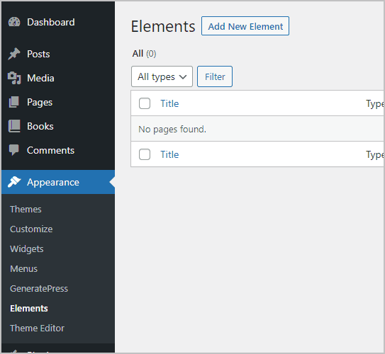 add new element