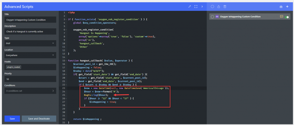 bugfu in php statement
