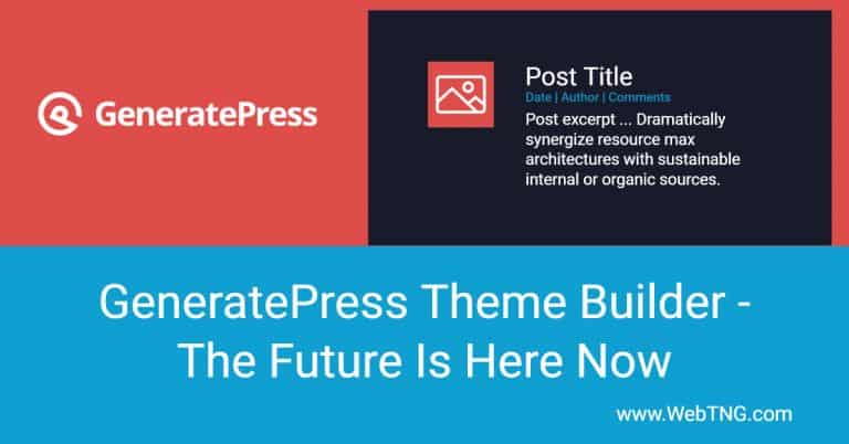 generatepress theme builder