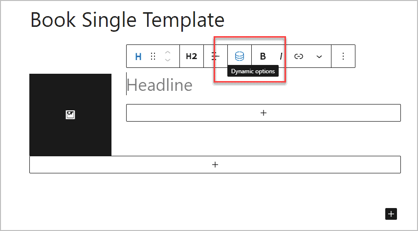 headline dynamic options