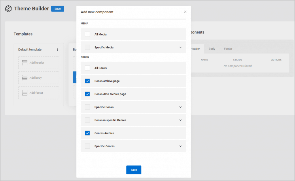 creating the book archive