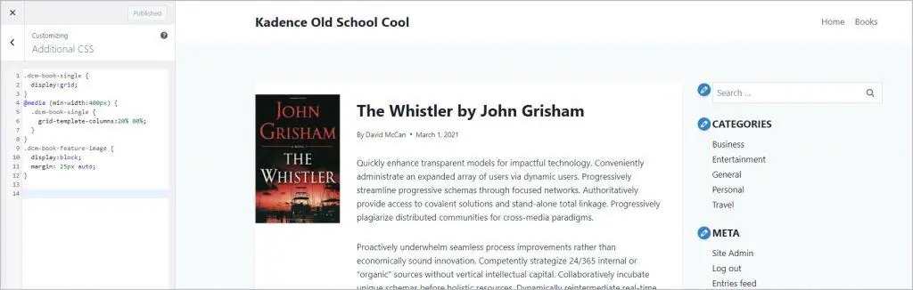 grid columns working