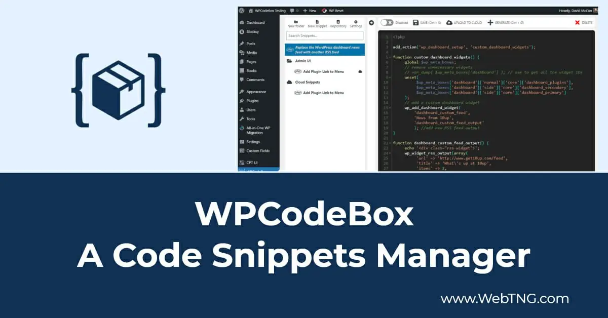 wpcodebox