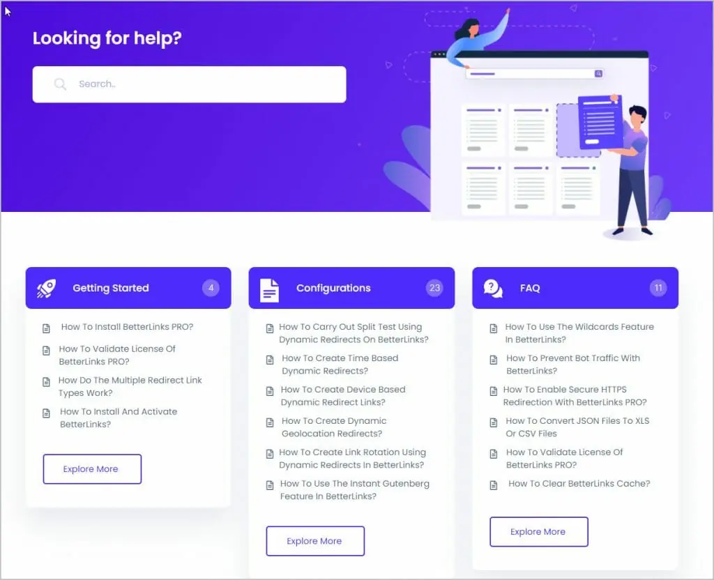 betterlinks documentation