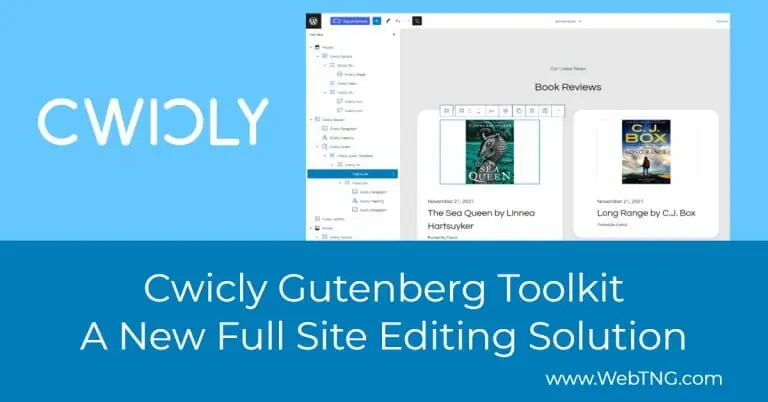 cwicly gutenbeg toolkit