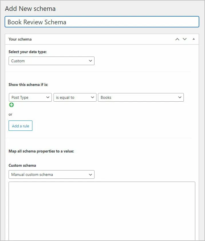seopress custom schema