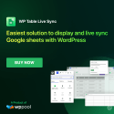 WP Table Live Sync