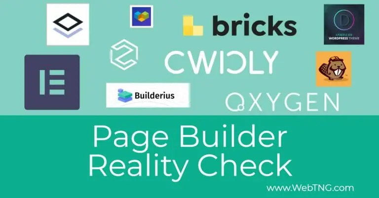 page builder reality check